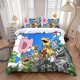 thumbnail image 1 of 3pcs Anime D-Digimons Printed Bedding Set, 1 of 1