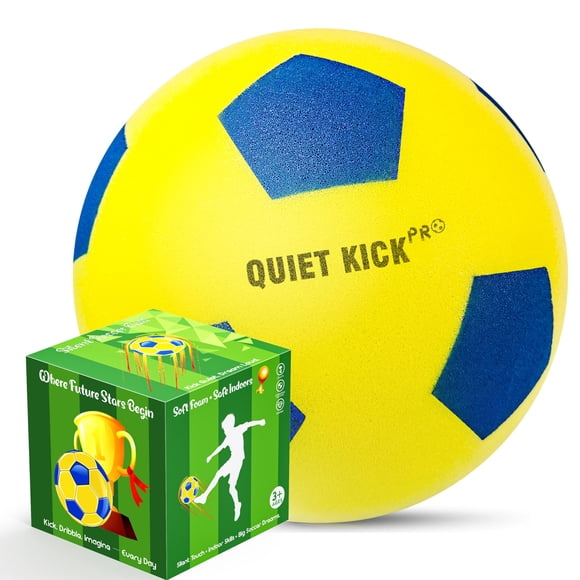 Balón de Fútbol Kikkavo Tamaño 5 con Núcleo de Espuma Pesada para Interior