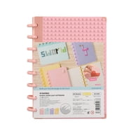 Sworld - Cuaderno A5 Rosado Con Textura