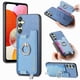 thumbnail image 1 of Funda Magnética Para Samsung Galaxy A14 Con Billetera Y Anillo Protector Resistente Azul, 1 of 6