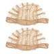 thumbnail image 2 of 2pcs Peluca Que Hace El Casquillo Interior De La Base Ajustable Transpirable Tejido De Encaje De Red Beige, 2 of 5