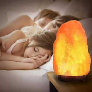 Movi - Adorno Lámpara De Sal Del Himalaya Con Propiedades Terapéuticas