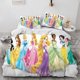 thumbnail image 1 of Princess Cartoon Girl Duvet Cover Set 100% Microfiber Bedding Sets 3 Pieces Ultra Soft Skin-Friendly Comforter Cover Set, 1 of 5