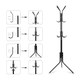 thumbnail image 3 of Perchero De Pie Colgador Ropa Accesorios 175cm Metalico Negro, 3 of 4