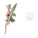 thumbnail image 2 of Sentado Fairy Figurine Resin Plant Decor Para Gabinete De Patio Afuera De Colorido, 2 of 5