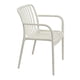 thumbnail image 3 of Pack 4 Sillas Terraza con Apoyabrazo Stripes Crema 54x58x80cm, 3 of 5