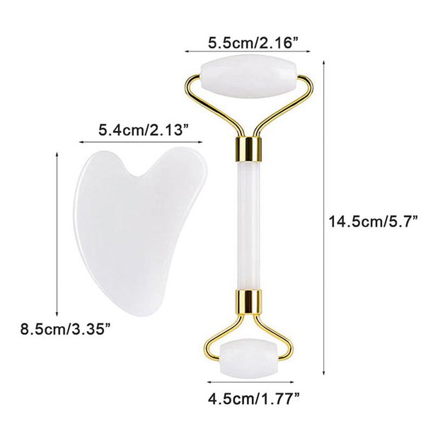 1pc popular Roller Gua sha Board Anti Aging Face Body Massage Beauty Care Slimming Tools
