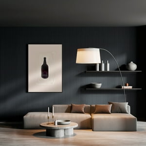 Masisa - Revestimiento Ripado Gris Grafito 2440X160 Mm