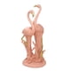 thumbnail image 1 of Estatua De Pareja De Flamencos, Adorno Artístico Para Aniversario, Boda, Compromiso, 1 of 5