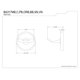 thumbnail image 4 of Gancho para bata Kingston Brass Classic BA317MB negro mate, 4 of 4