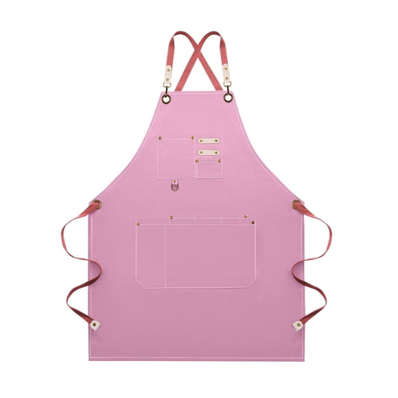 Delantal Dulabi Ajustable con Bolsillos Grandes para Mujeres y Hombres