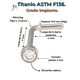 thumbnail image 2 of Piercing Nostril Tipo L Titanio Astm F136 20g 2mm Nariz, 2 of 3