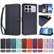 thumbnail image 4 of Funda Cartera Trébol para Xiaomi Poco F8 Pro con Ranuras Tarjetas y Carga Inalámbrica Azul oscuro, 4 of 6