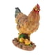 thumbnail image 1 of Gallina de resina artificial Figura de pollo Decoración para el hogar Gallina marrón M, 1 of 5