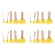 thumbnail image 1 of 20x Mango De Madera Esponja Espuma Cepillo Arte Arte Pintura Herramientas Amarillo 5 Tama?os, 1 of 5