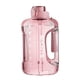 thumbnail image 4 of Jarra De Agua De Gran Capacidad Con Correa Para Beber Para Entrenamiento, Senderismo, Actividad, Rosa, 2500 Ml, 4 of 5