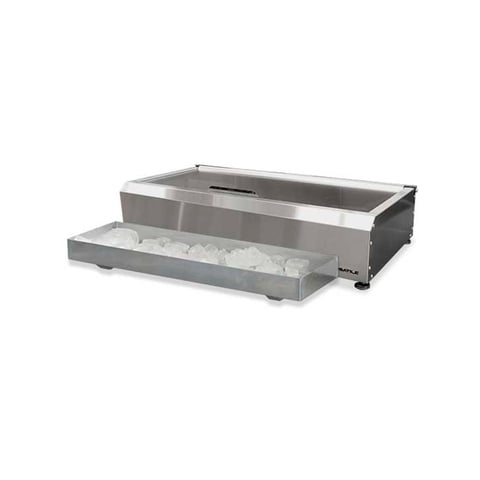 Versatile - Salsera 8 Estaciones Inox Con Bandeja Frio Inox