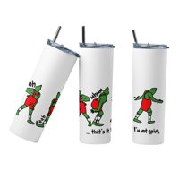 Sm - Termo Botella Térmica Mug Grinch Navidad De Acero Inoxidable Verde