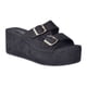 thumbnail image 1 of Sandalia Chalada Mujer Clona-20 Negro Plataforma, 1 of 2