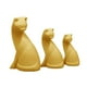 thumbnail image 2 of Figura De Gato En Miniatura 1/12, Adorno Coleccionable Para Decoración De Escritorio, Amarillo, 2 of 5