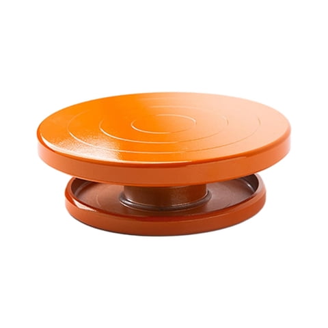 Magideal - Rueda Giratoria Para Decoración De Cerámica, Plato Giratorio Para Decoración De Pasteles, Plato Giratorio Manual Para Pulverización De Construcción De 15Cm