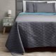 thumbnail image 2 of Quilt Bicolor 2,5 plazas Gris Turquesa. Masel, 2 of 2