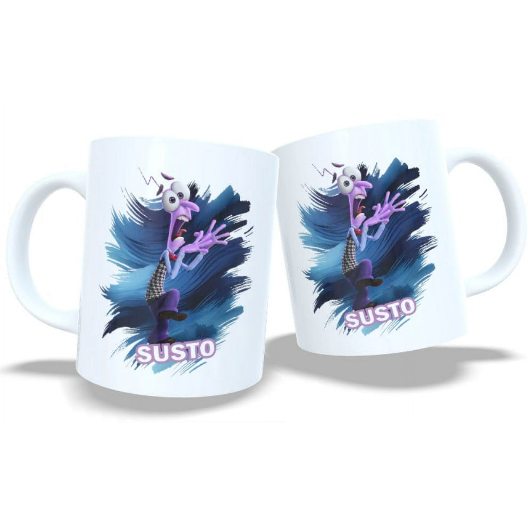 Arumistorechile - Tazon Taza Colección Intensamente 2 Susto Azul