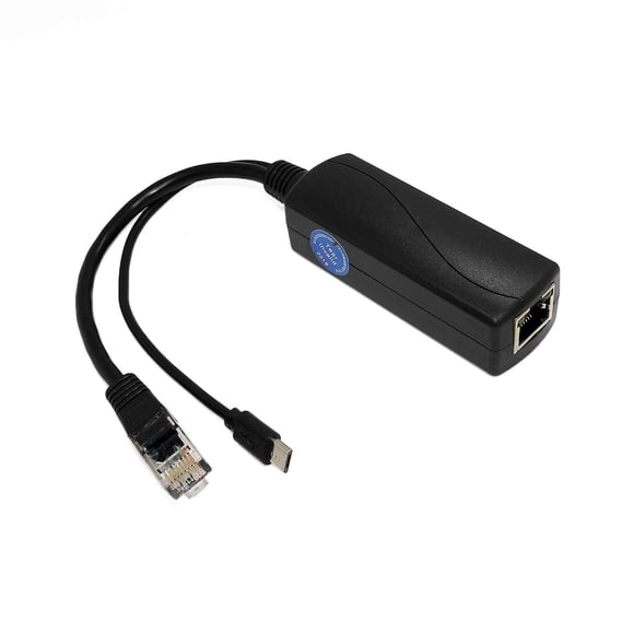Divisor PoE REVOTECH Gigabit Micro USB 5 V 3 A para Raspberry Pi 4