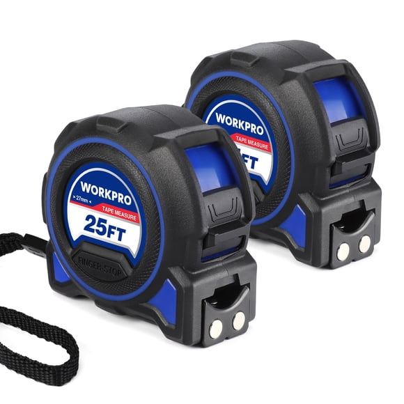 Cinta métrica WORKPRO Heavy Duty Engineer Magnetic de 25 pies/7,5 m