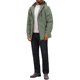 thumbnail image 2 of INSPIRE CHIC Chaqueta de Invierno para Hombre con Capucha, Forro de Felpa, Acolchada, Cremallera Completa, Talla S, Verde, 2 of 5