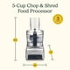 thumbnail image 3 of Procesador de Alimentos Cuisinart FP-5 de 5 Tazas Plateado, 3 of 3