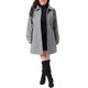 thumbnail image 2 of Abrigos de talla grande para mujer de Agnes Orinda, chaqueta de trinchera con un solo pecho, abrigos largos de invierno, 2X gris, 2 of 6