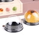 thumbnail image 4 of Juego De 50 Cajas De Plástico Transparente Para Mini Pasteles, Soportes Redondos Para Cupcakes, Cajas Para Pasteles De Luna Y Cajas Para Hornear., 4 of 6