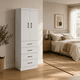 thumbnail image 1 of Closet 2 Puertas 4 Cajones Blanco, 1 of 5