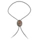 thumbnail image 3 of Moda Bolo Tie Collar Colgante Ajustable Casual Joyería PU Cuero Cuerda Multicolor, 3 of 5