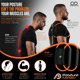 thumbnail image 2 of Faja Postural PRIMEKINETIX 2XL Naranja - Soporte para la Espalda, 2 of 5