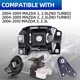 thumbnail image 2 of Juego de 4 soportes de motor YEOPGYEON para Mazda 3/5 2.0L/2.3L, 2 of 8