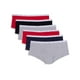 thumbnail image 1 of Pantalones cortos de algodón Tommy Hilfiger para mujer, paquete de 6, 1 of 3
