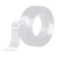 Genérico - Set 3 Cinta Adhesiva Gel Doble Cara Multiusos 24Mm Jhn