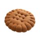 thumbnail image 4 of Cojín Con Forma De Galleta, Cojín Decorativo De Suelo Suave Para Regalo, Sala De Estar, Bar, Redondo, Marrón Oscuro, 4 of 5