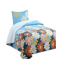 Genérico - Cubrecama Quilt Sherpa Plaza Y Media 180X230 20