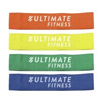 Ultimate Fitness - Pack 4 Bandas Elásticas De Resistencia Loop Circulares Pro – Hip Loop Glute