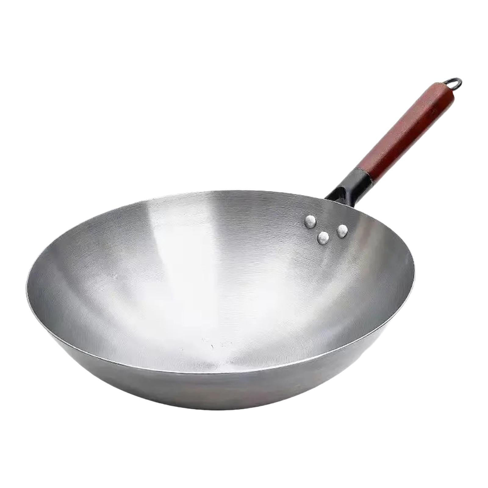 Magideal - Sartén, Sartén Antiadherente, Sartén Para Tortilla, Sartén Para Saltear, Puestos De Comida, Uso Doméstico, Cocina Con Mango Cómodo, Sartén Wok, Sartén 30 Centimetros