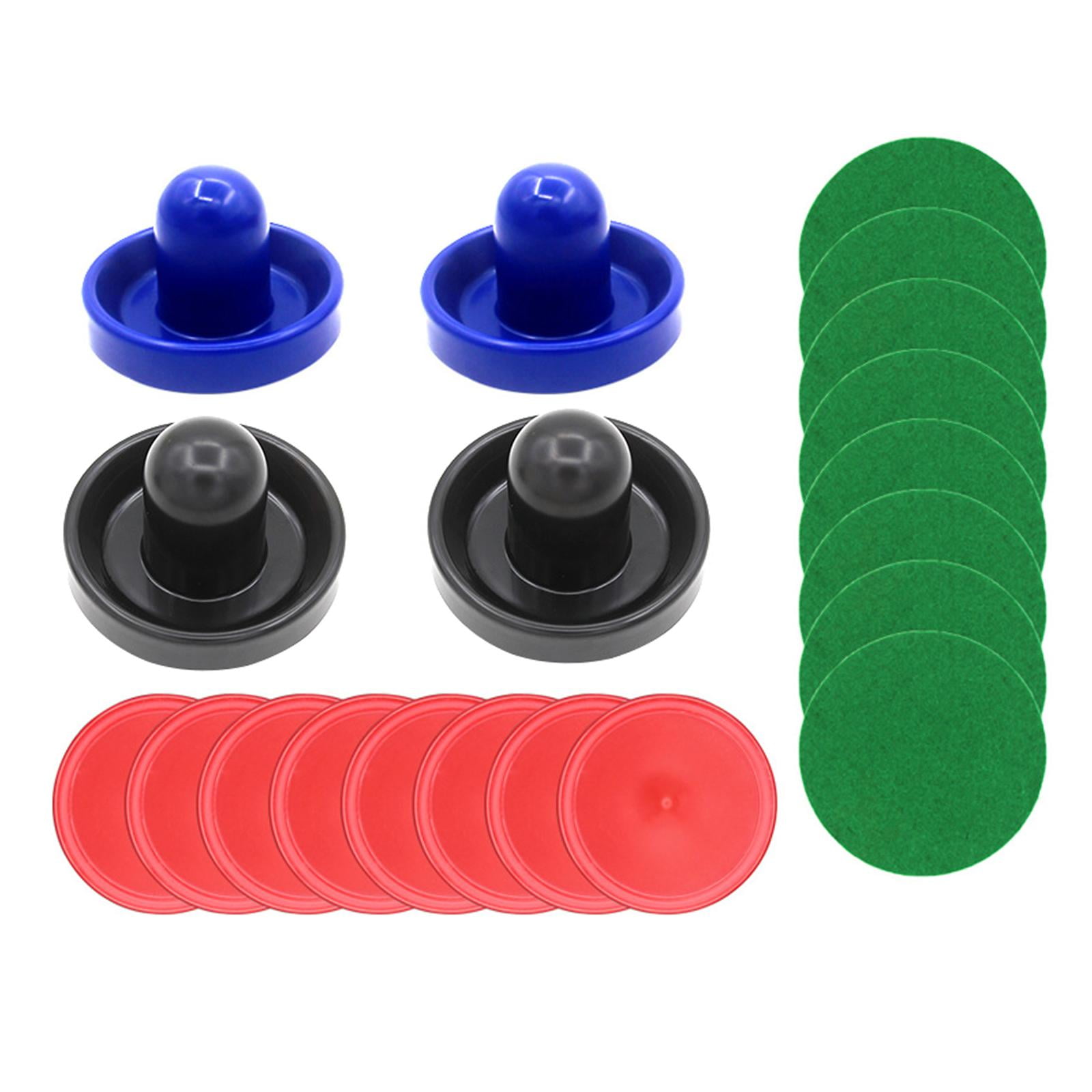 Magideal - 1 Juego De Mini Empujadores De Hockey De Aire Y Discos De Hockey De Aire, Accesorios De Repuesto Para Niños, Paletas De Hockey De Fieltro De 96mm Para Estilo B