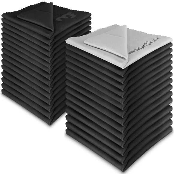 Paquete de 30 paños de limpieza de microfibra MagicFiber