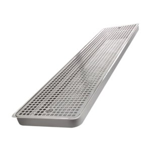 Magideal - Bandeja De Goteo De Cerveza Kegerator, Bandeja De Té Kungfu De Acero Inoxidable, Bandeja De Goteo De Torre De Cerveza Para Oficina, Hogar, Casa De Té,