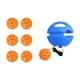 thumbnail image 3 of Entrenador De Pickleball Con Cuerda Portátil Con Mango Herramienta De Entrenamiento De Pickleball Bola Naranja, 3 of 5