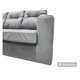 thumbnail image 3 of Sofá 3 Cuerpos Nize + 2 Pouf Felpa Gris, 3 of 4