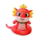 thumbnail image 4 of Serpiente China De Peluche, Artesanía, Animal De Peluche Para Celebraciones, Hogar, Dormitorio, Color Rojo, 4 of 5