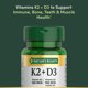 thumbnail image 3 of Suplemento Natures Bounty Vitamina D3 K2 4000 IU 30 cápsulas, 3 of 3